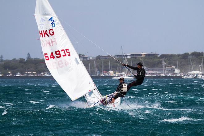 Hong Kong’s Callum Gregor and Hugo Christensson certainly have a story to tell tonight. ©  Alex McKinnon Photography http://www.alexmckinnonphotography.com