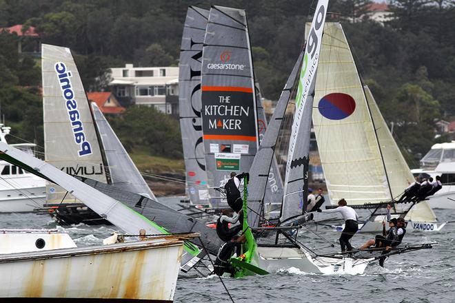 5 - Gone - Australian 18 Footers League, Sunday 17 November, 2013 © Frank Quealey /Australian 18 Footers League http://www.18footers.com.au