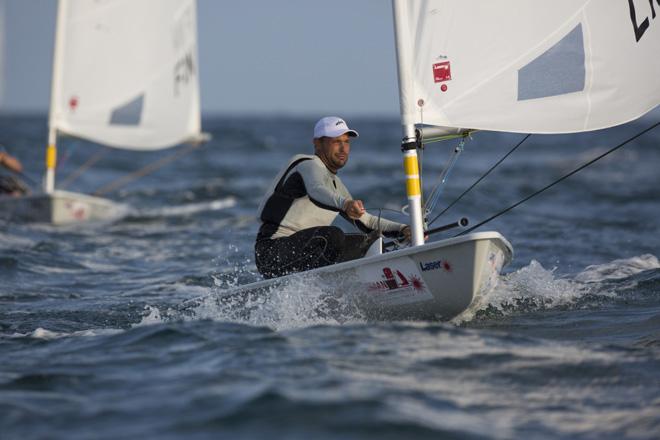 Laser World Championships 2013. Mussanah. Oman. Day6. Tonci Stipanovic (CRO) © Lloyd Images