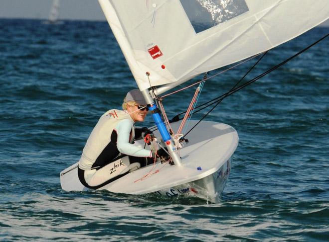 Vanessa Dudley - 2013 Laser Masters World Championships ©  Munther Al Zadjali http://omanlaserworlds2013.com/