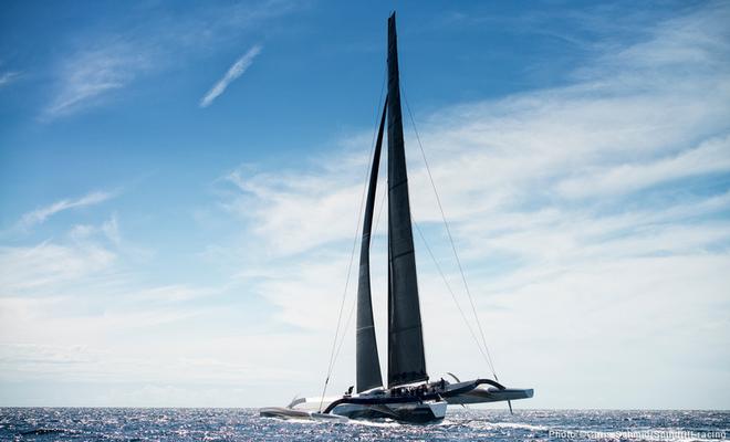 Spindrift 2 in action. © Chris Schmid/Spindrift Racing