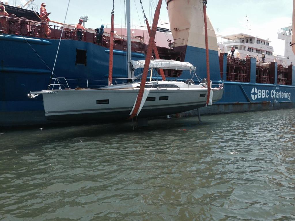 Her first feel of Australian water - Australia Meet Sly Yachts © Cheryl Stanton