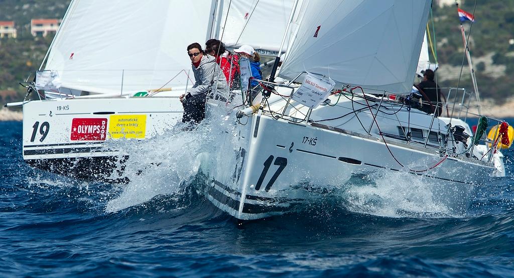 close racing is assured photo copyright Maggie Joyce taken at  and featuring the  class