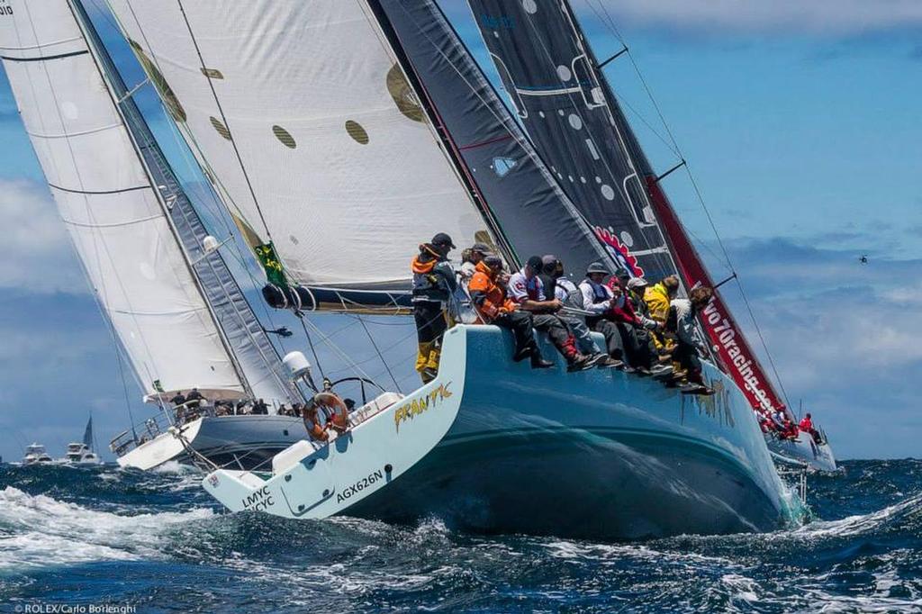 Frantic - Start, Rolex Sydney Hobart Yacht Race 2013 ©  Rolex / Carlo Borlenghi http://www.carloborlenghi.net