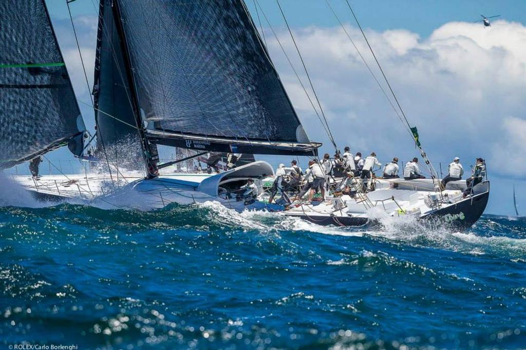 Wild Thing - Start, Rolex Sydney Hobart Yacht Race 2013 ©  Rolex / Carlo Borlenghi http://www.carloborlenghi.net