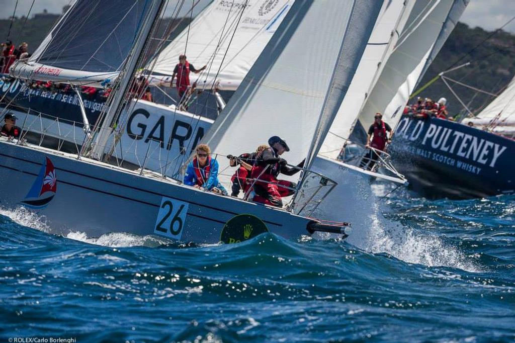 Helsal 3 - Start, Rolex Sydney Hobart Yacht Race 2013 ©  Rolex / Carlo Borlenghi http://www.carloborlenghi.net