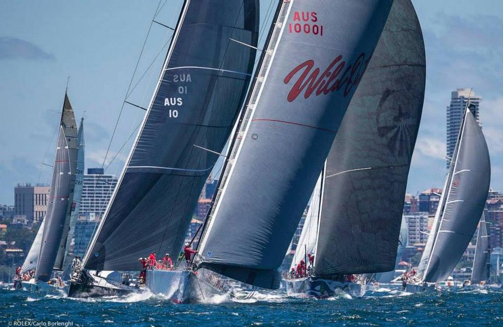 Wild Oats XI - Start 2013, Rolex Sydney Hobart Race © Studio Borlenghi http://www.carloborlenghi.net/