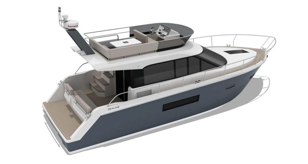 Sealine F380 rendering © Hanse Yachts . http://www.windcraft.com.au