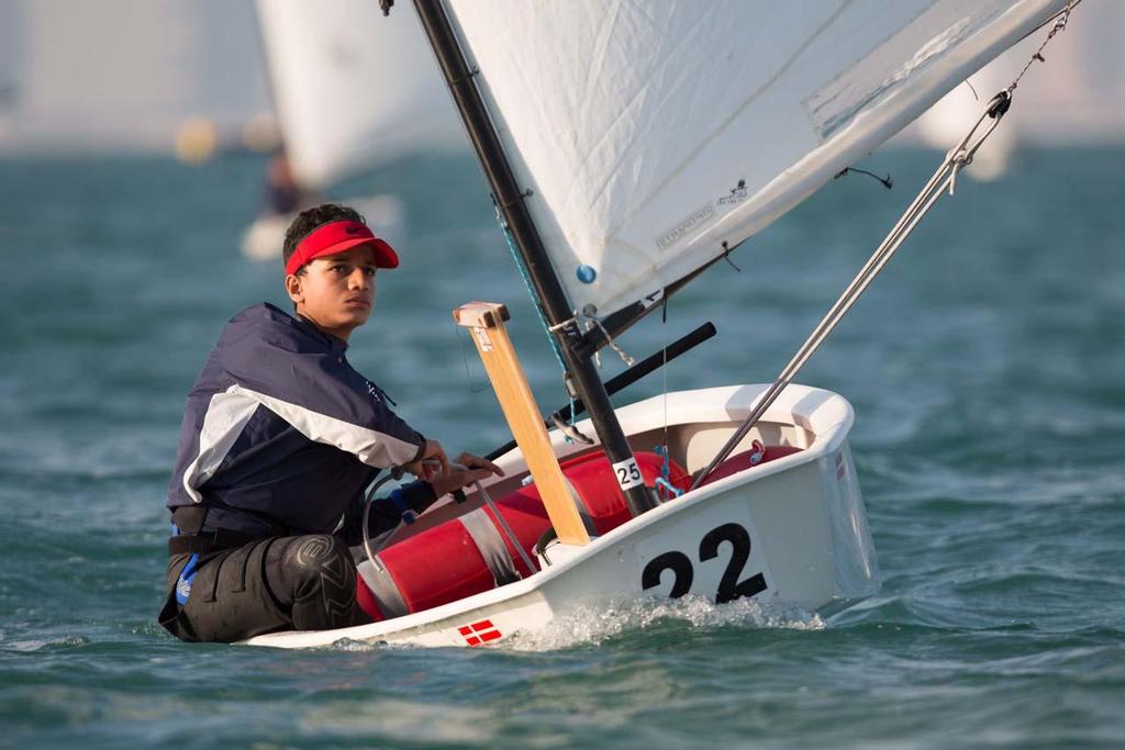 Qatar Optimist Cup 2013 day 1 © Matias Capizzano http://www.capizzano.com
