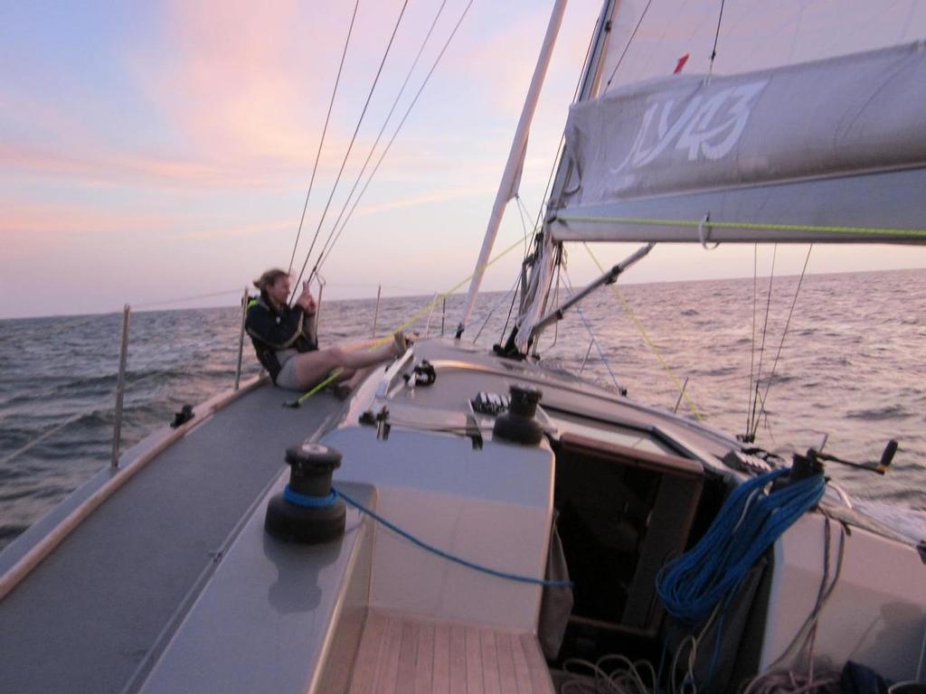 Heading into the open water for her first sail.  - Australia Meet Sly Yachts © Cheryl Stanton