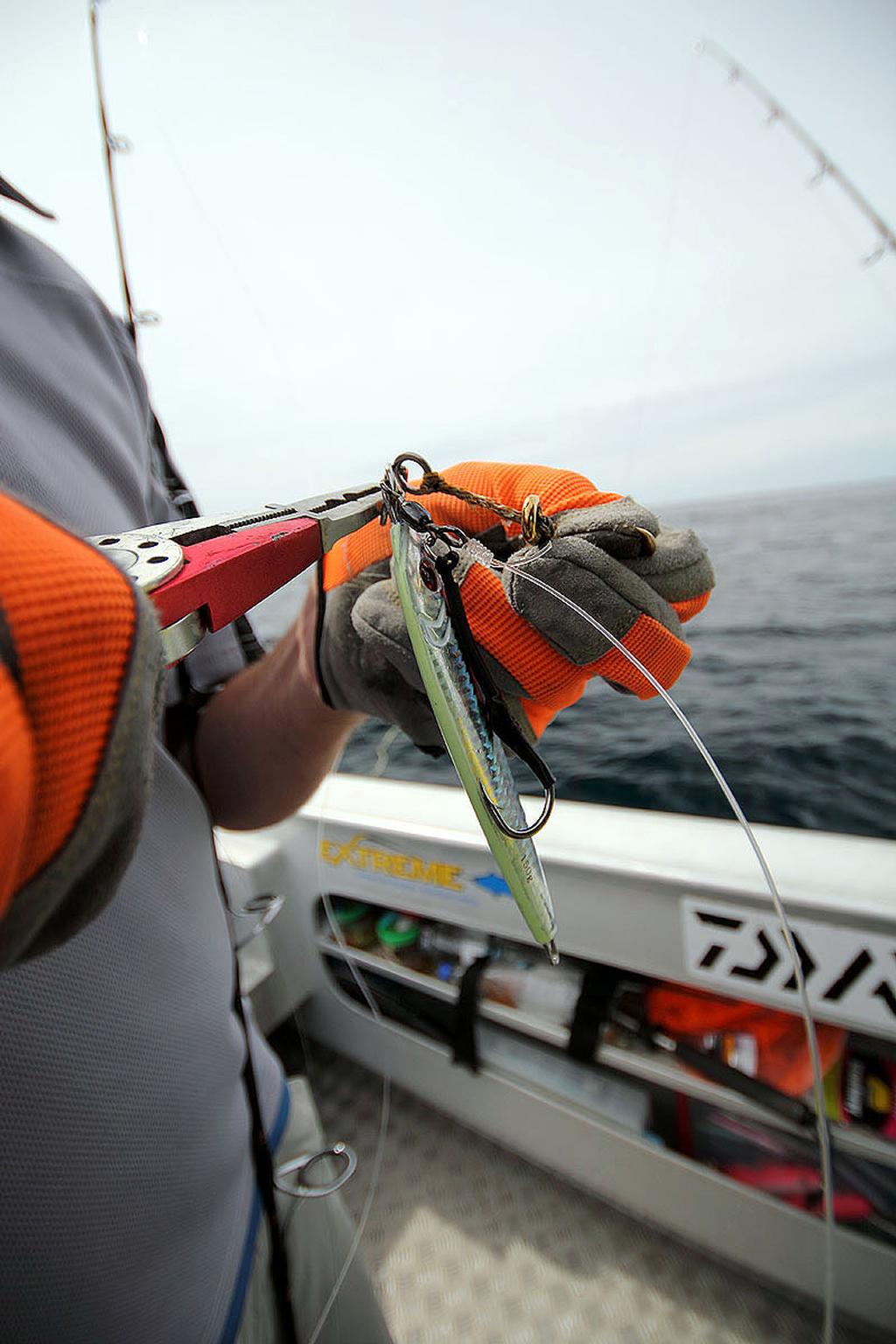 Opening split rings without the right set of pliers can be extremely difficult. © Jarrod Day