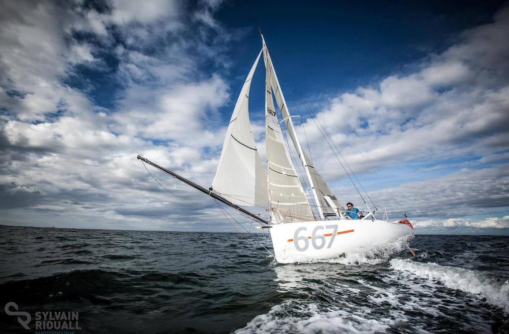 The finished project - Benoit Marie - 2013 Mini Transat research project photo copyright SW taken at  and featuring the  class