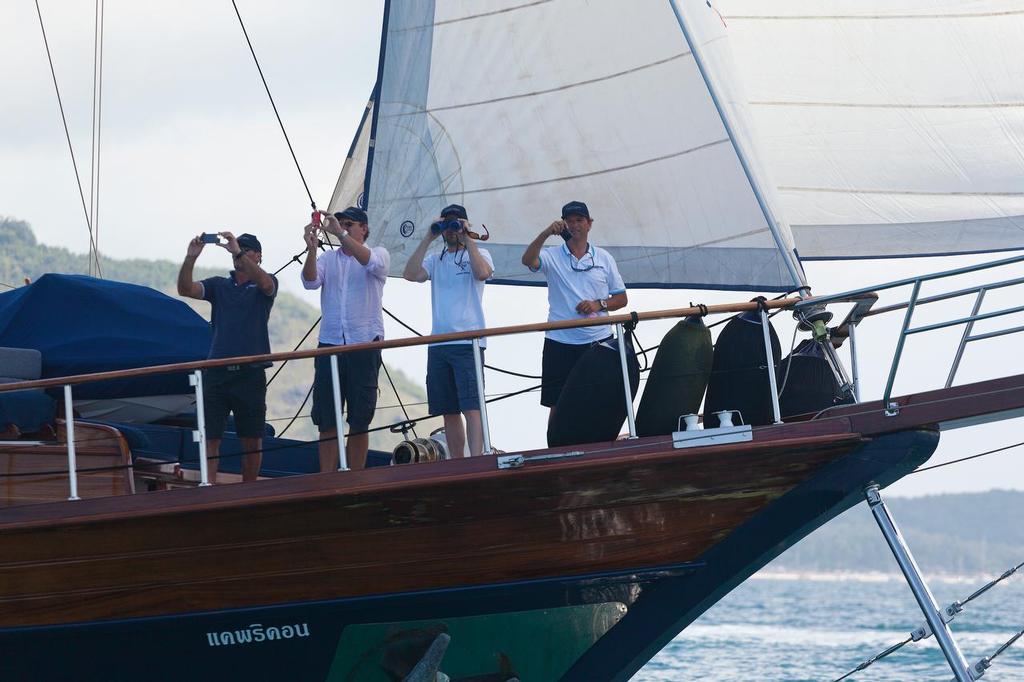 Capricorn. Photographing the photographers. Asia Superyacht Rendezvous 2013. © Guy Nowell http://www.guynowell.com