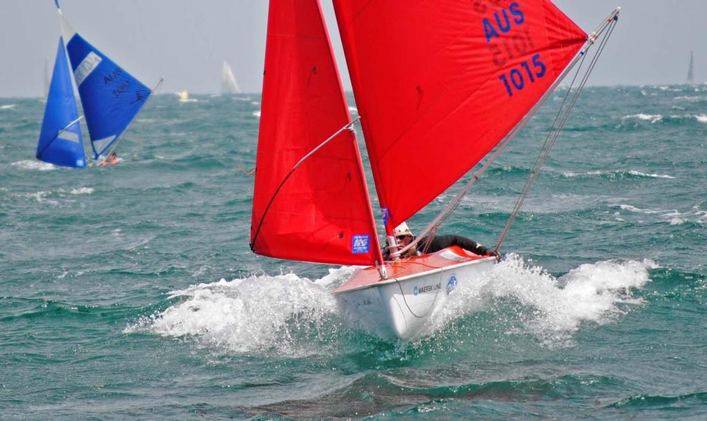 BarryCoatesSurfing LibertyNatsBrighton160110 216 - Sail Melbourne 2012 photo copyright David Staley - copyright taken at  and featuring the  class