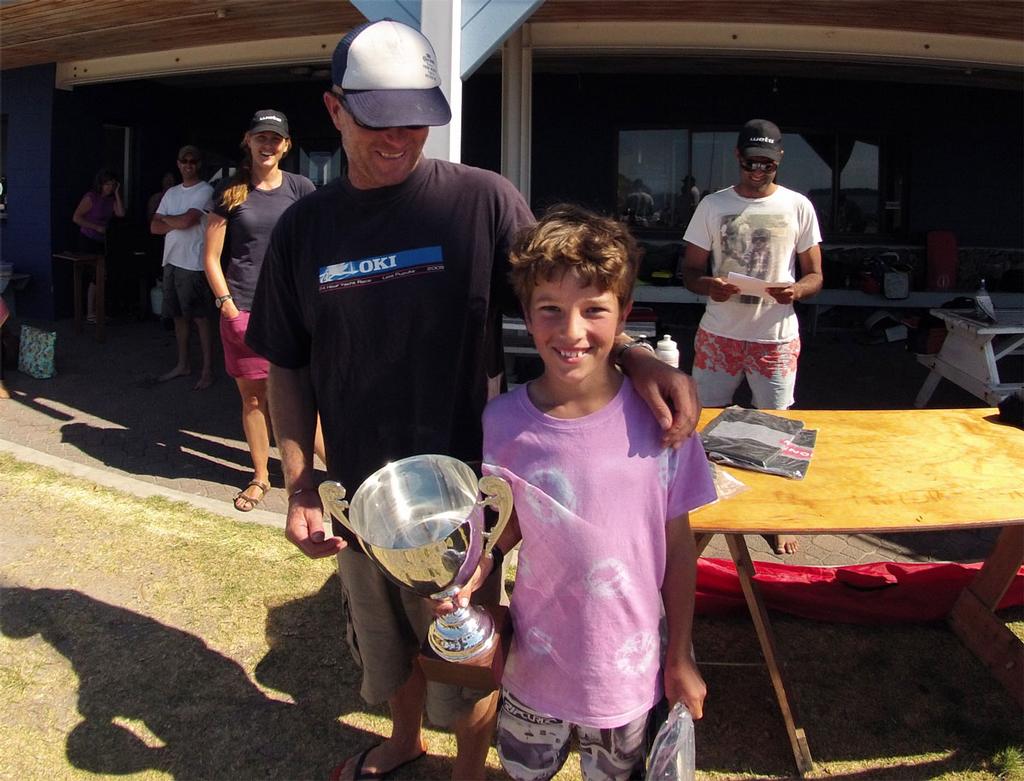 Brent and Liam Double handed winners © Joshua McCormack