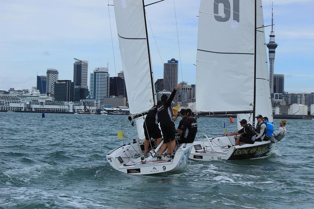 - Day 4 - New Zealand Match Racing Championships - November 2013 photo copyright RNZYS Media taken at  and featuring the  class