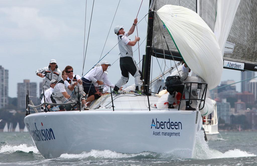 Transfusion at the top mark photo copyright Dale Lorimer taken at  and featuring the  class