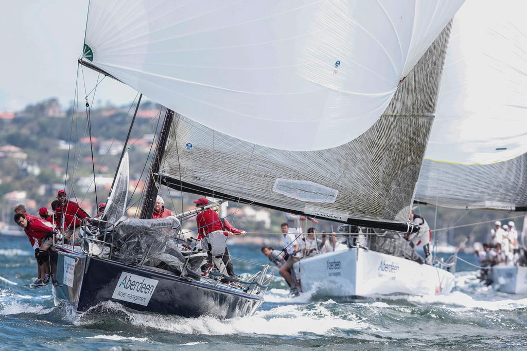 Farr 40 One Design Trophy, conducted by Middle Harbour Yacht Club, Sydney. Action from Race 1 to Race 4 © Jon Reid Saltwater Images http://www.saltwaterimages.com.au