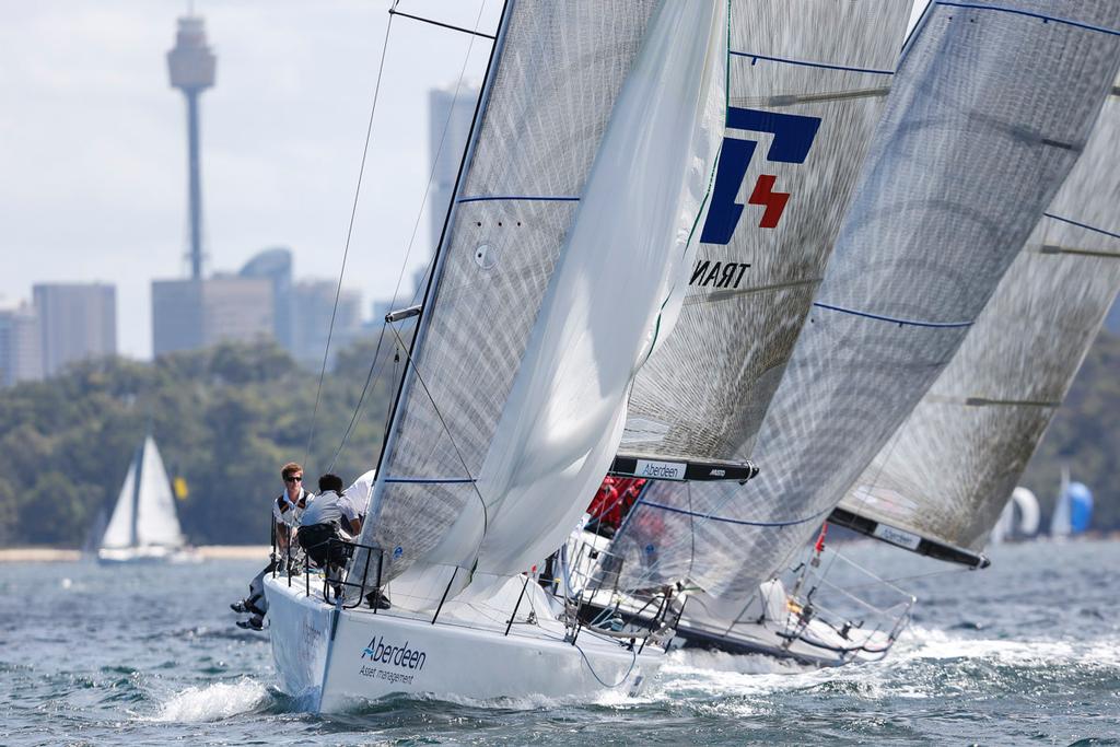 Farr 40 One Design Trophy, conducted by Middle Harbour Yacht Club, Sydney. Action from Race 1 to Race 4 © Jon Reid Saltwater Images http://www.saltwaterimages.com.au