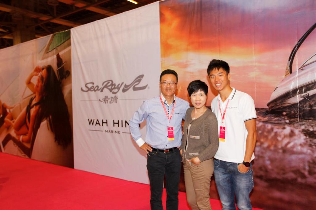 Macau Yacht, Car and Aero Show 2013. Sea Ray team. © Guy Nowell http://www.guynowell.com