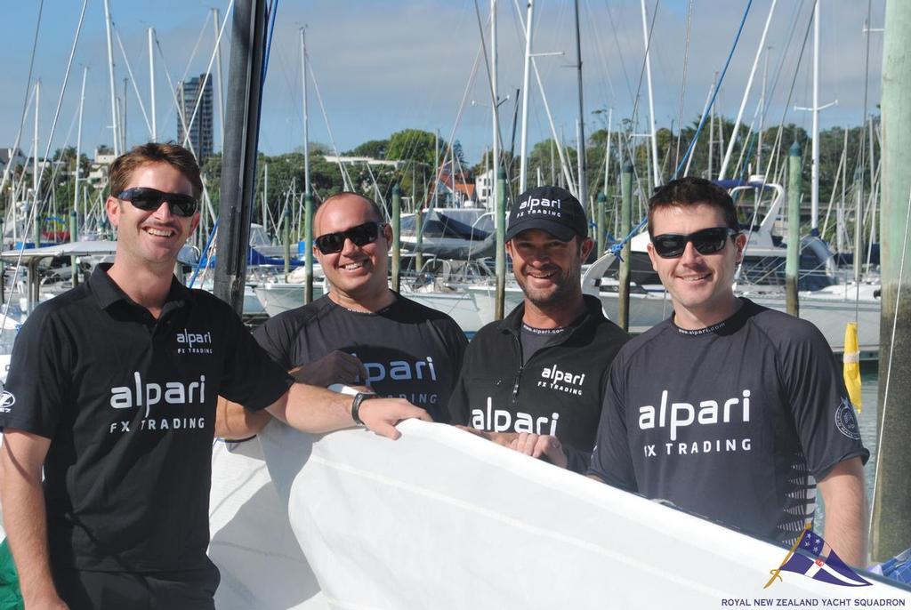 Minoprio & Team Alpari FX - Day 1 - New Zealand Match Racing Championships - November 2013 photo copyright RNZYS Media taken at  and featuring the  class