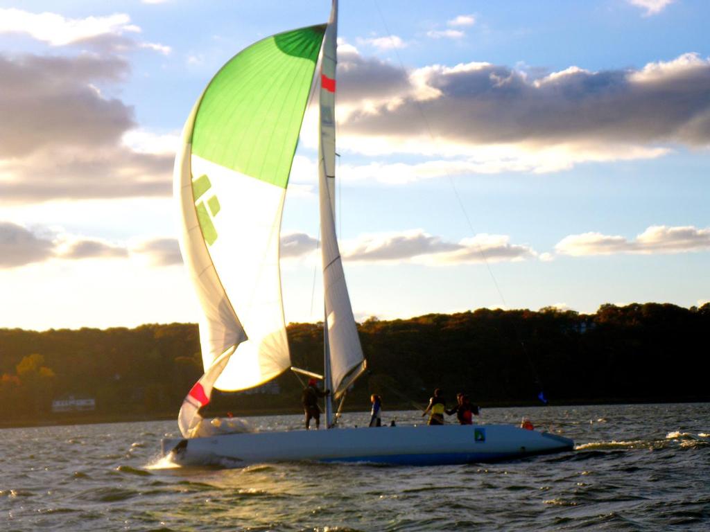 Oakcliff Halloween regatta photo copyright Oakcliff Development taken at  and featuring the  class