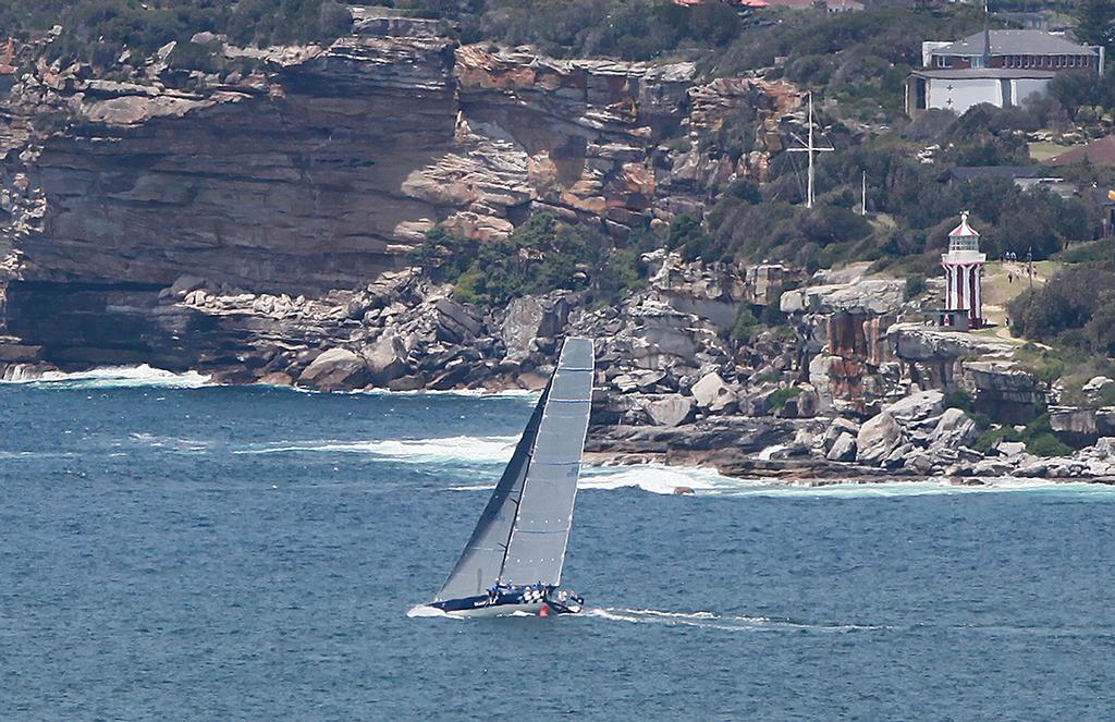 Back Jack heads offshore for training. photo copyright Crosbie Lorimer http://www.crosbielorimer.com taken at  and featuring the  class