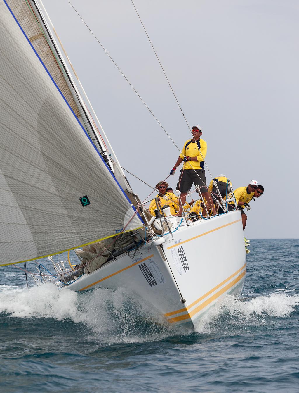 Phuket King&rsquo;s Cup 2013. photo copyright Guy Nowell taken at  and featuring the  class