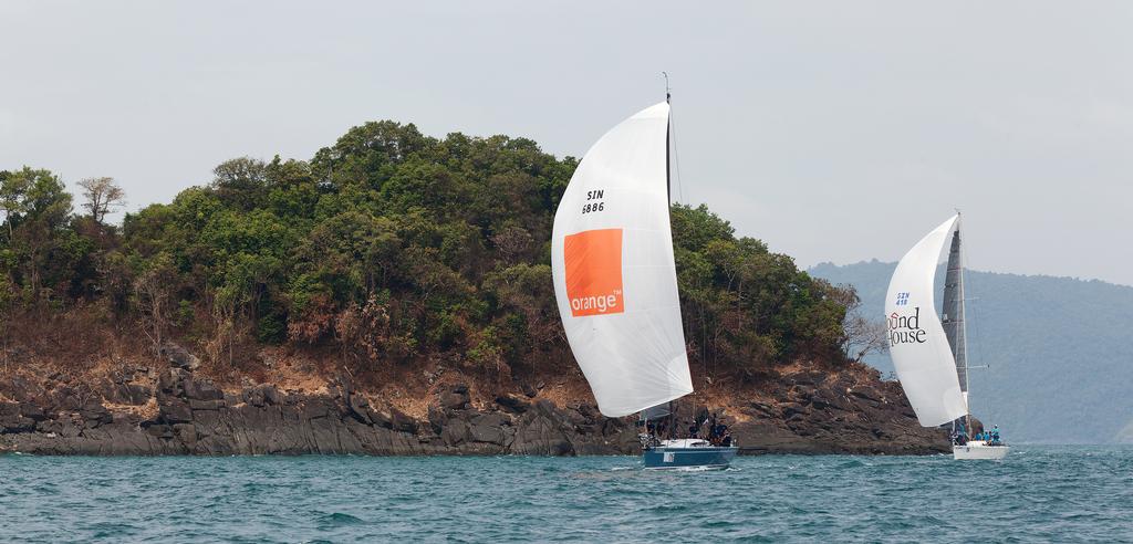 Phuket King’s Cup 2013. Foxy Lady, Windsikher photo copyright Guy Nowell taken at  and featuring the  class