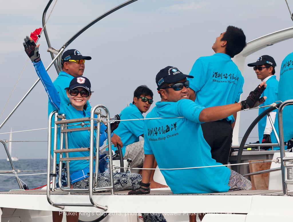 Phuket King's Cup 2013. Sevenstar Yacht Club. photo copyright Guy Nowell taken at  and featuring the  class