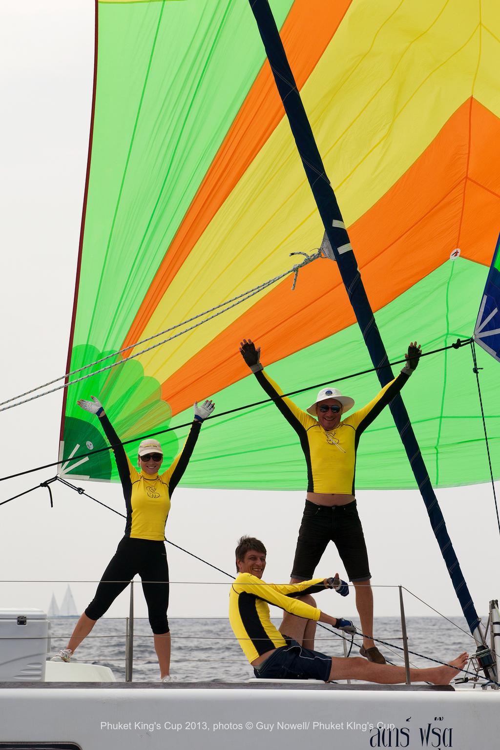 Phuket King's Cup 2013. Star Fruit. photo copyright Guy Nowell taken at  and featuring the  class