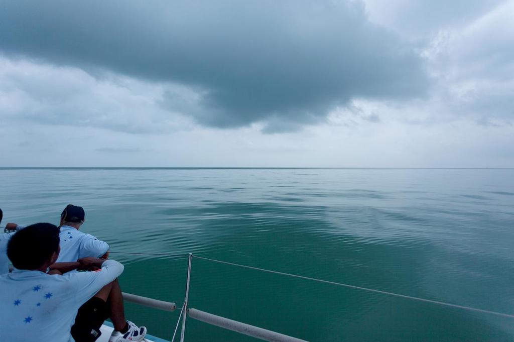 Raja Muda Selangor International Regatta 2013. Port Klang - Pangkor race. New breeze coming. Antipodes. © Guy Nowell / RMSIR
