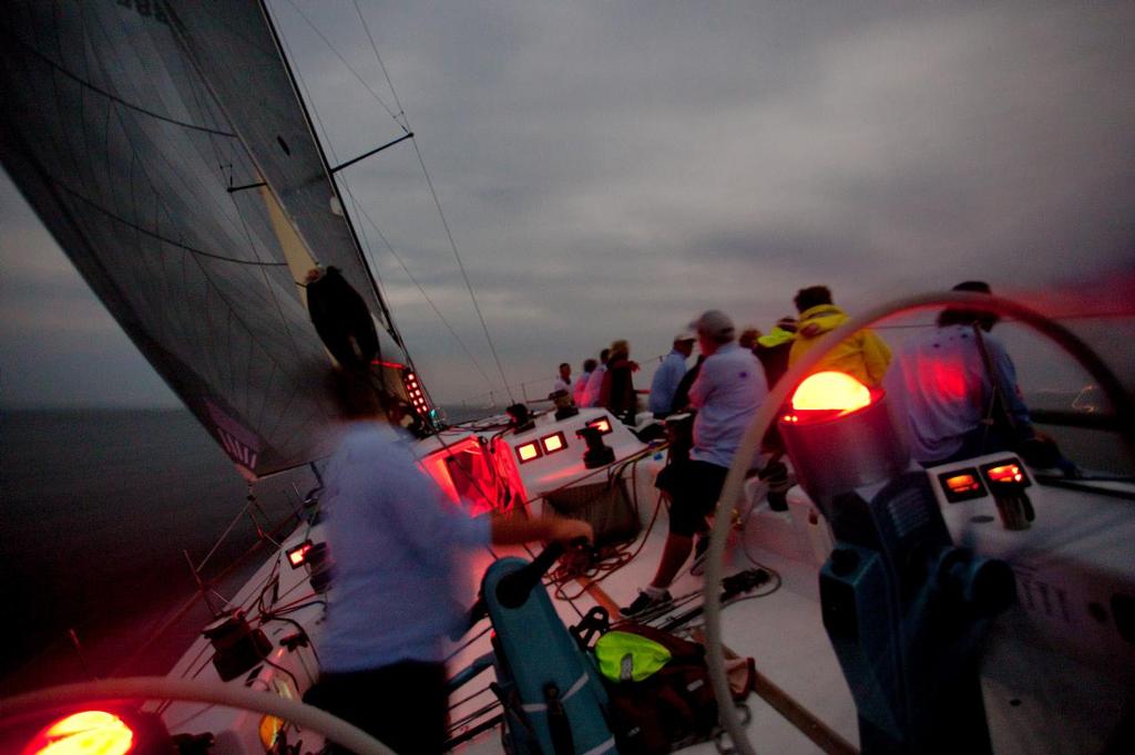 Raja Muda Selangor International Regatta 2013. Port Klang - Pangkor race. Trucking to the finish. Antipodes. © Guy Nowell / RMSIR