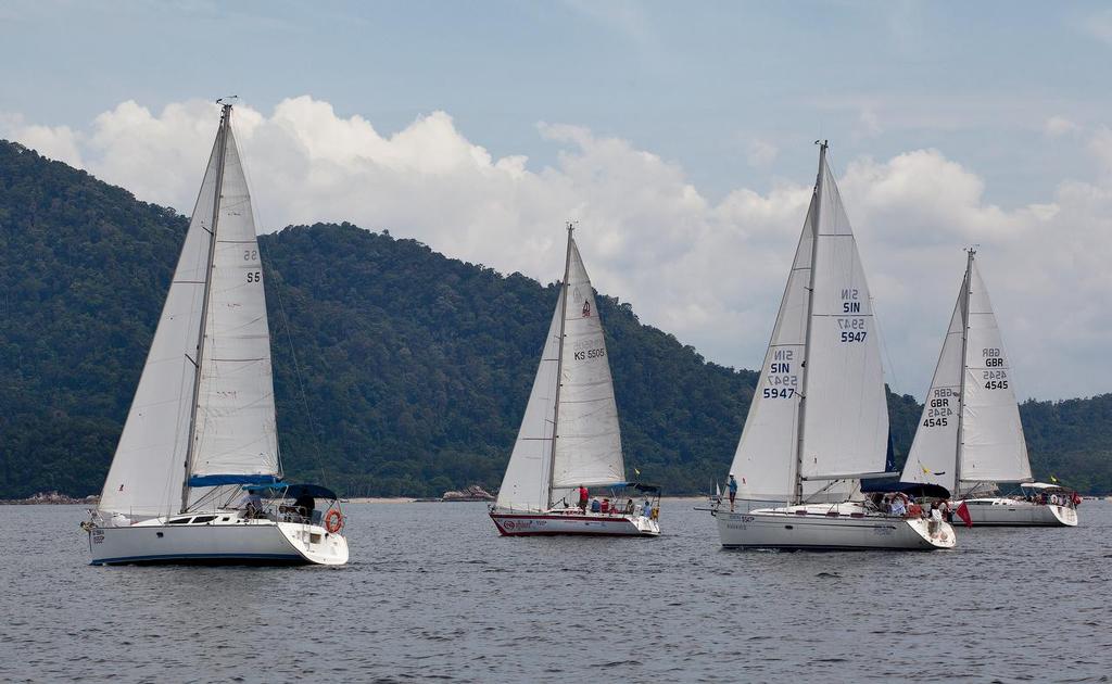 Raja Muda Selangor International Regatta 2013. Pangkor-Penang Race. Class 5. photo copyright Guy Nowell / RMSIR taken at  and featuring the  class