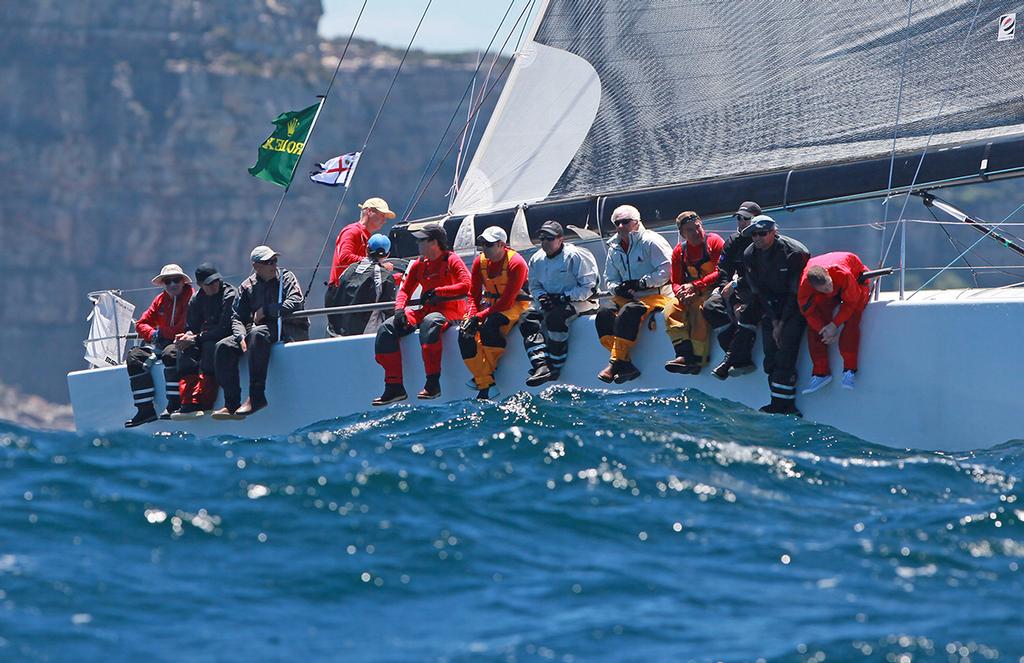 Victoire turning south at the Heads © Crosbie Lorimer http://www.crosbielorimer.com
