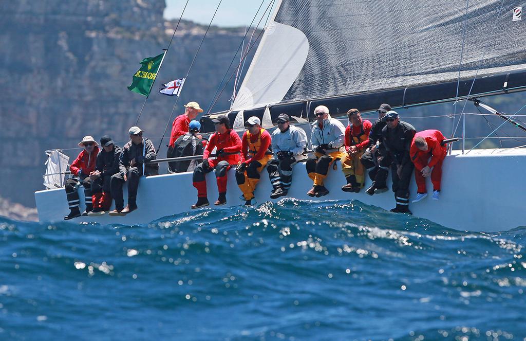 Victoire turning south at the Heads photo copyright Crosbie Lorimer http://www.crosbielorimer.com taken at  and featuring the  class