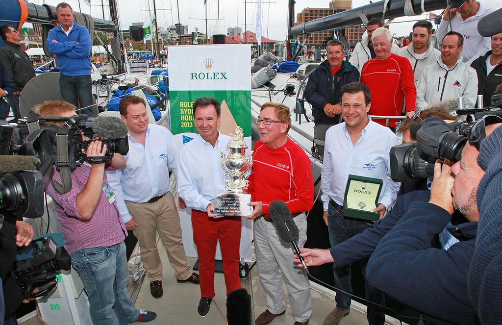 Handing over the Tattersall’s Cup © Crosbie Lorimer http://www.crosbielorimer.com