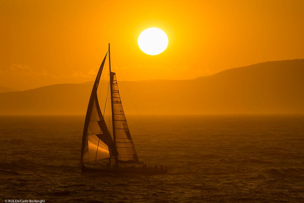 WILD THING, Sail No: AUS10, Bow No: 10, Owner: Bc 39 Pty Ltd, Skipper: Grant Wharington, Design: 100 Supermaxi, LOA (m): 30.5, State: QLD off Tasman Island &copy;  Rolex / Carlo Borlenghi http://www.carloborlenghi.net