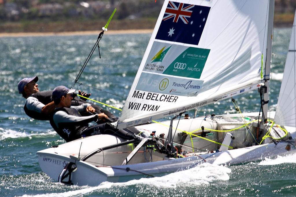 ISAF Sailing World Cup, Melbourne Day 1 - 470M photo copyright Richard Gladwell www.photosport.co.nz taken at  and featuring the  class