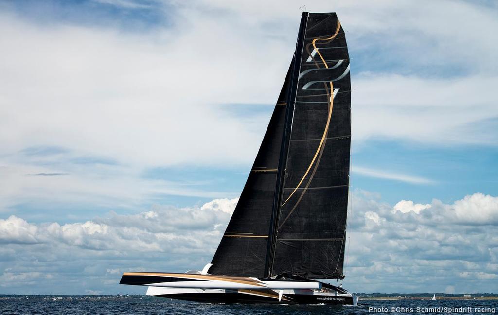 Maxi trimaran Spindrift 2. © Chris Schmid/Spindrift Racing