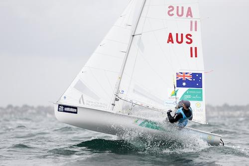470 Men / Will Ryan & Mathew Belcher (AUS)<br />
2013 ISAF Sailing World Cup - Melbourne &copy; Jeff Crow/Sail Melbourne http://www.sportlibrary.com.au