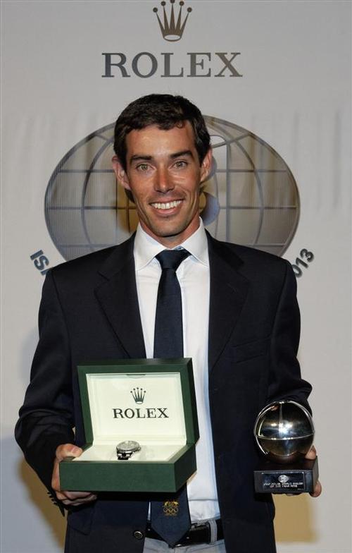 Matt Belcher (AUS) - 2013 Rolex ISAF World Sailor of the Year, Oman ©  Rolex/ Kurt Arrigo http://www.regattanews.com