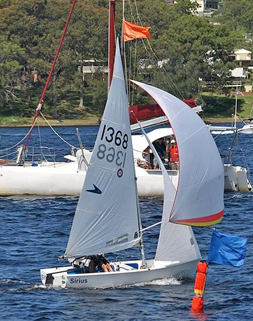 Tom Grimes and Chelsea Williams (1st in the Recent NSW Youth Champs). © Quantum Sail Design Group http://www.quantumsails.com/