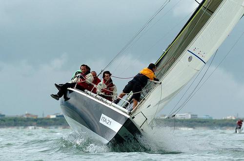 Sailing regatta yacht © Kathy Cannon