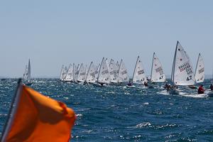 4.7's racking up for the start photo copyright Guido Brandt taken at  and featuring the  class
