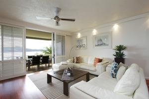 The Lagoon apartments offer luxury furnishings and spectacular beach front views! photo copyright Kristie Kaighin http://www.whitsundayholidays.com.au taken at  and featuring the  class