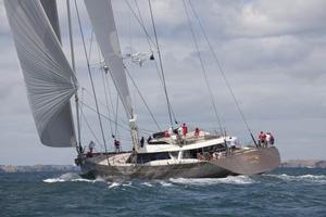  New Plymouth's Fitzroy Yacht built the all-aluminium 50m sloop Ohana, finalists in the International Superyacht Society awards for the 40m-plus sail category. CREDIT: Fitzroy Yachts photo copyright Supplied Supplied taken at  and featuring the  class