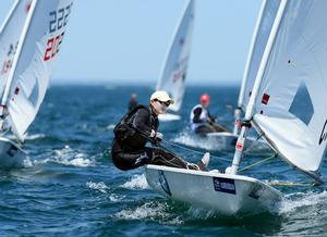 Radial Womens / Dongshuang ZHANG (CHN) - 2013 ISAF Sailing World Cup - Melbourne photo copyright Jeff Crow/ Sport the Library http://www.sportlibrary.com.au taken at  and featuring the  class