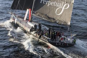 Perpetual Loyal at sunset day 3 of 69th Rolex Sydney Hobart - Day 3, 2013 Rolex Sydney Hobart Race photo copyright  Rolex / Carlo Borlenghi http://www.carloborlenghi.net taken at  and featuring the  class
