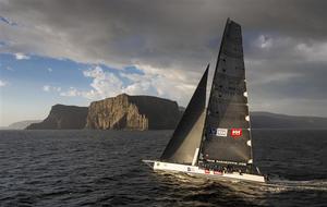 Ragamuffin 100 approaching Tasman Island - Day 3, 2013 Rolex Sydney Hobart Race photo copyright  Rolex / Carlo Borlenghi http://www.carloborlenghi.net taken at  and featuring the  class